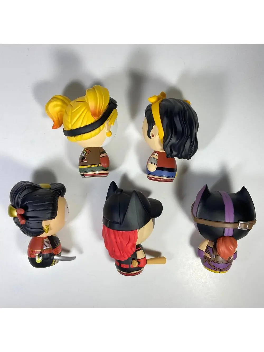 3” 2017 Funko Dorbz DC Comics Bombshells Figure Lot Of 5